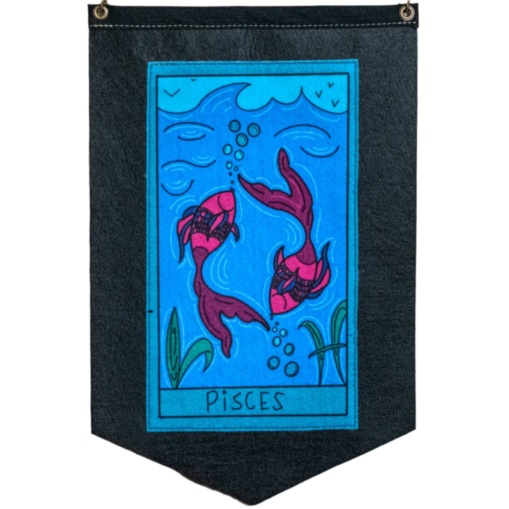 Pisces zodiac sign wall decor
