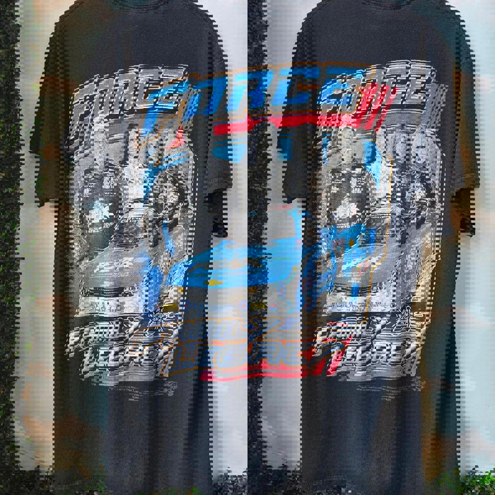 Gildan Men's Black Racing Tshirt