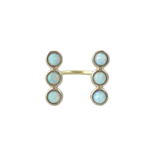 Ring | Double Triple Turquoise | Therese Kuempel Jewelry