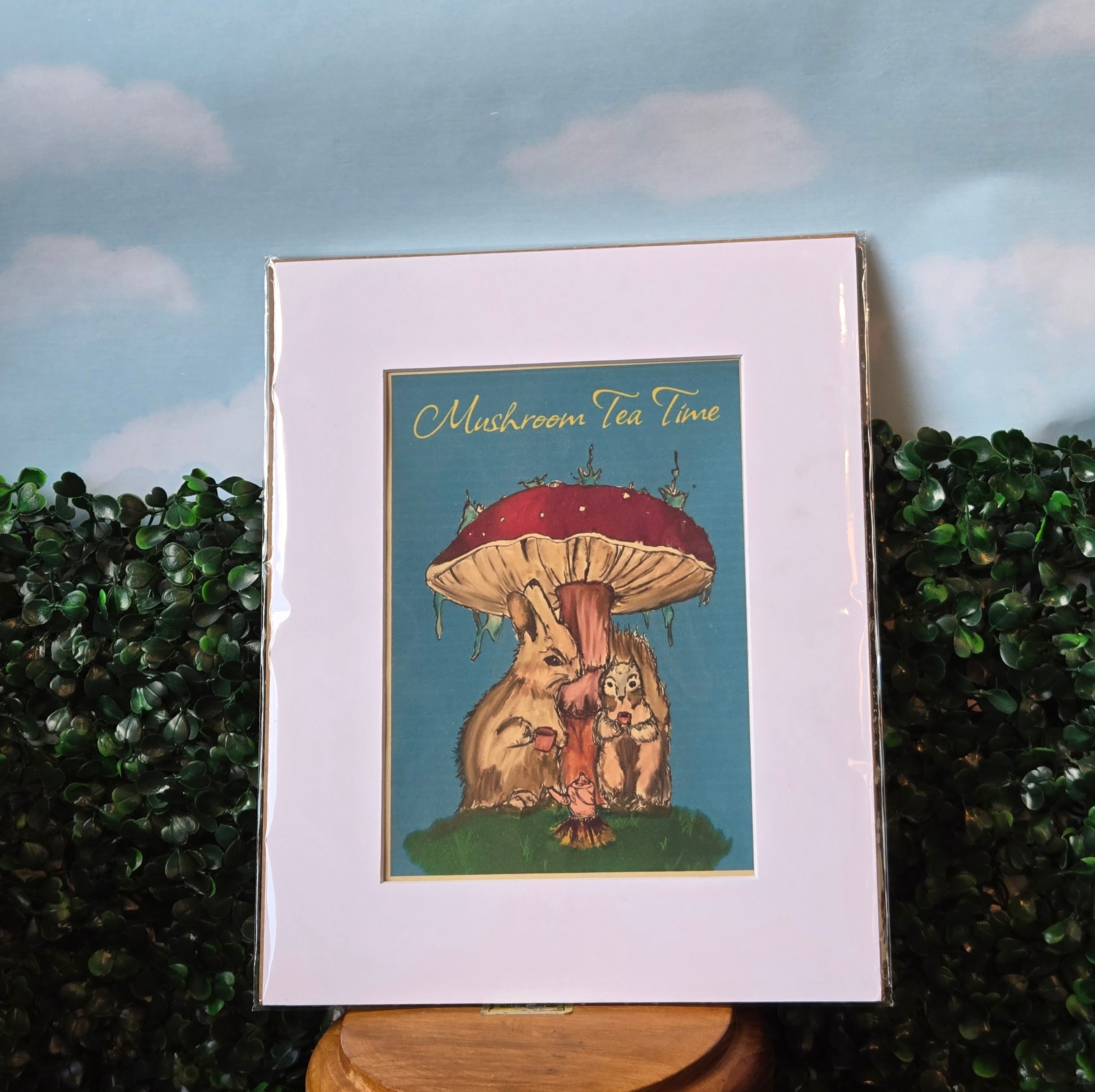 Art print * Wall Decor * 8 x 10 * Tea Time
