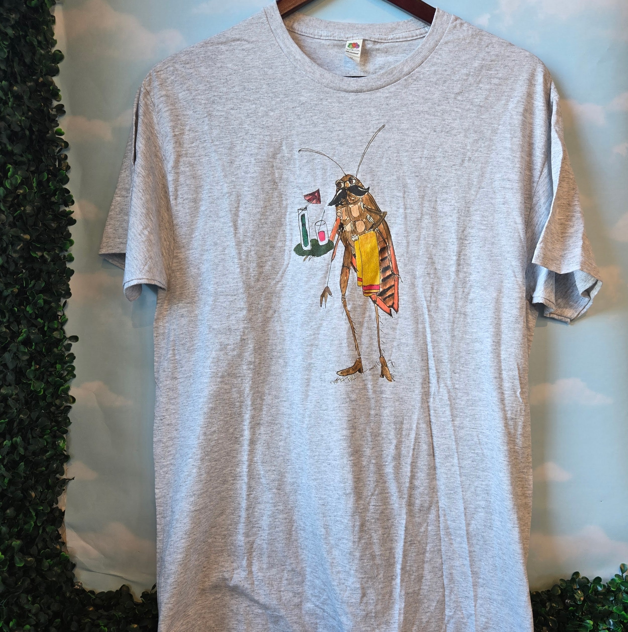 Mustachioed Cockroach * T-Shirt