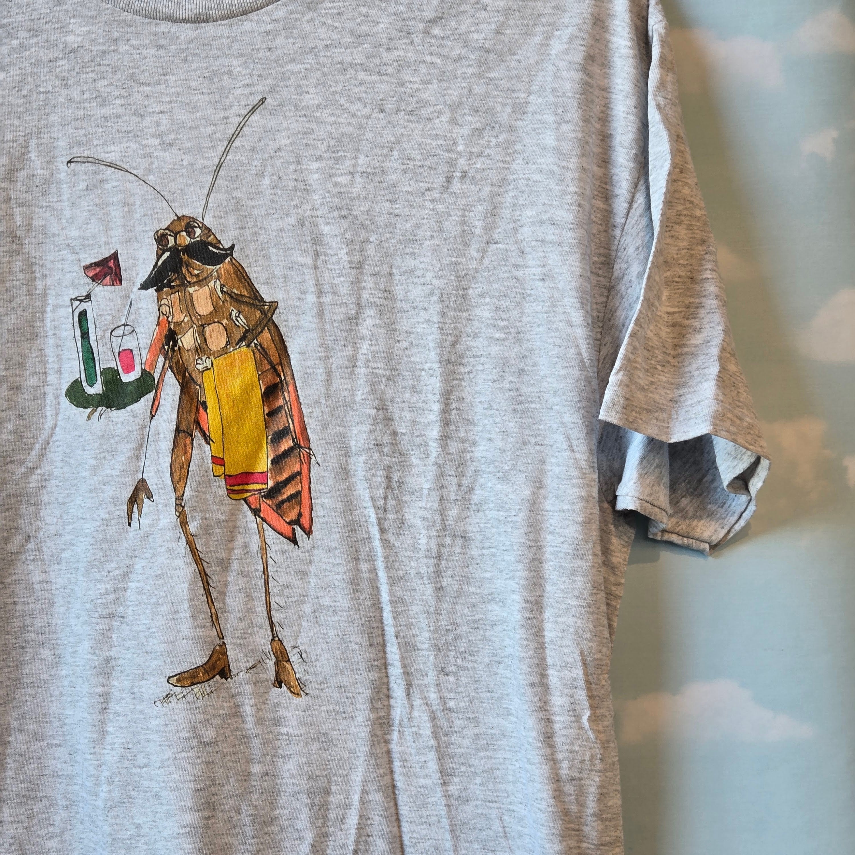 Mustachioed Cockroach * T-Shirt