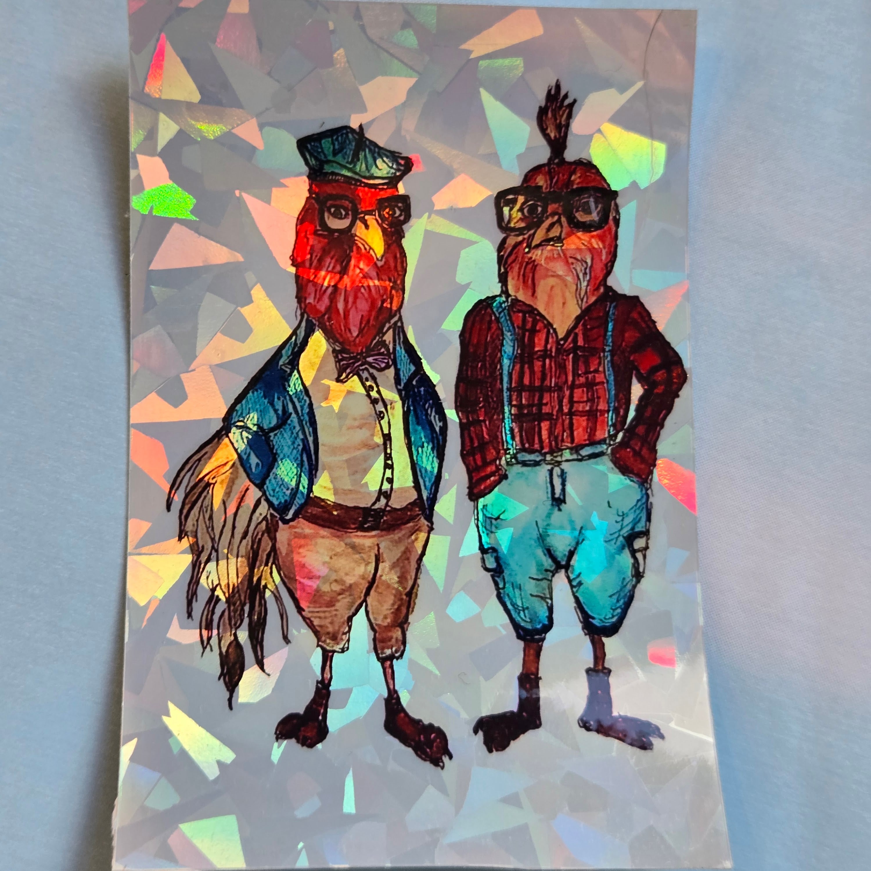 Gentlemen Roosters * Sticker