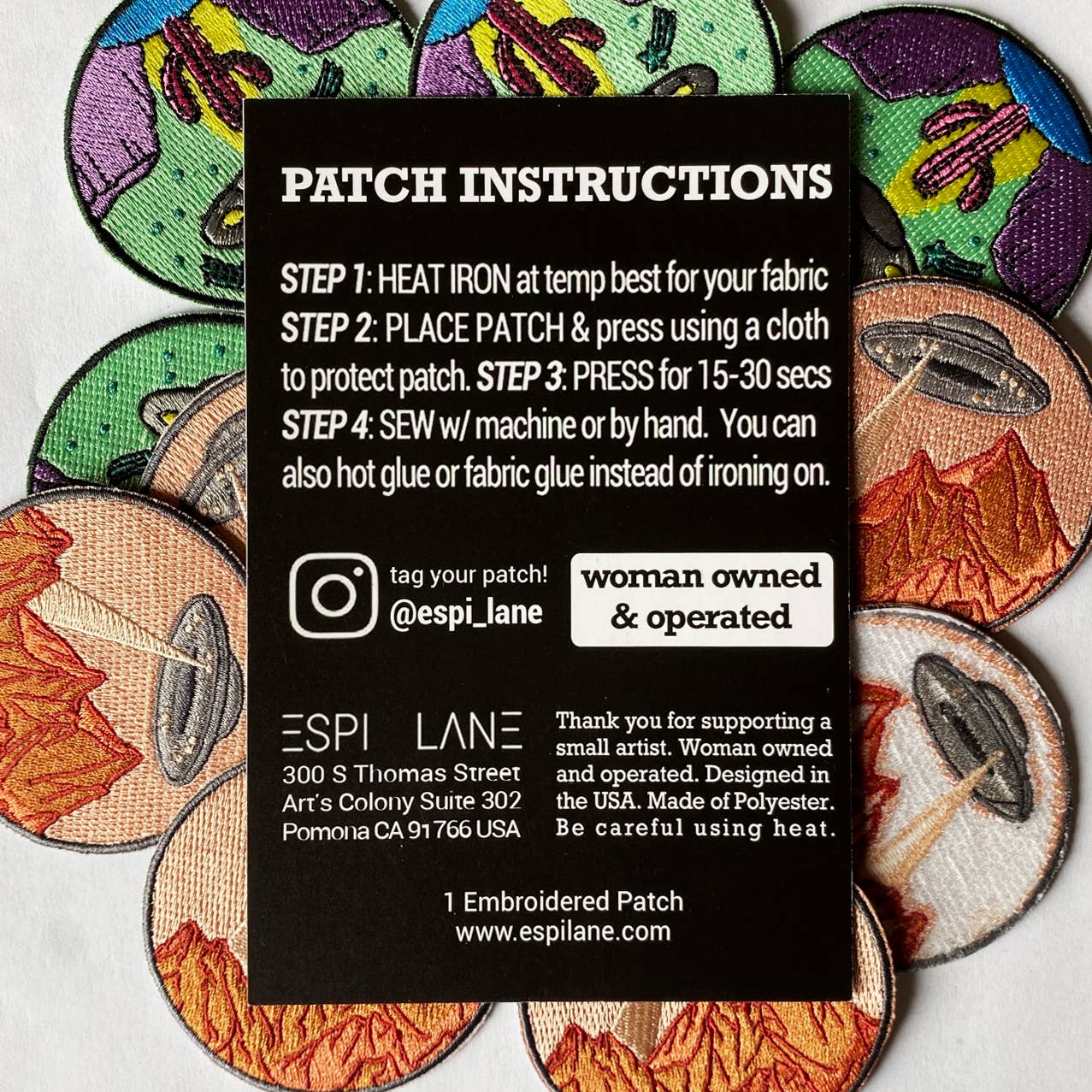 Patch Iron On | UFO | Epsi Lane