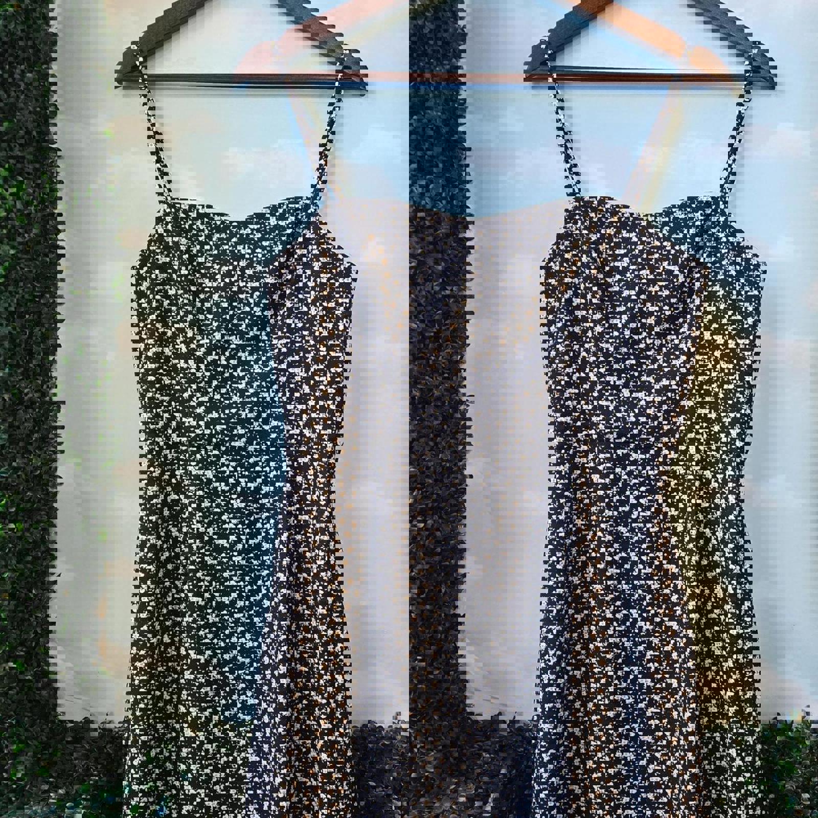 French Connection floral print 90s sundress #floraldress