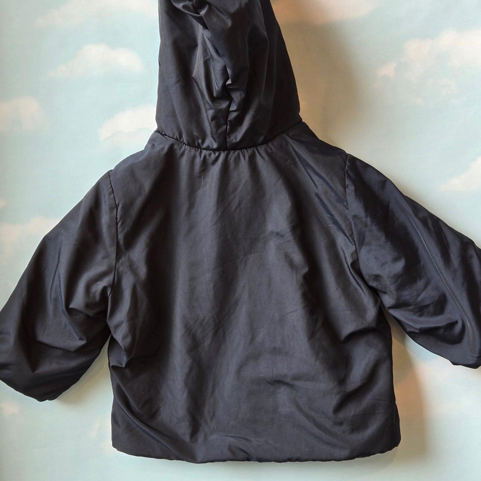 Gap Baby Lined Hooded Poncho, Navy and Red