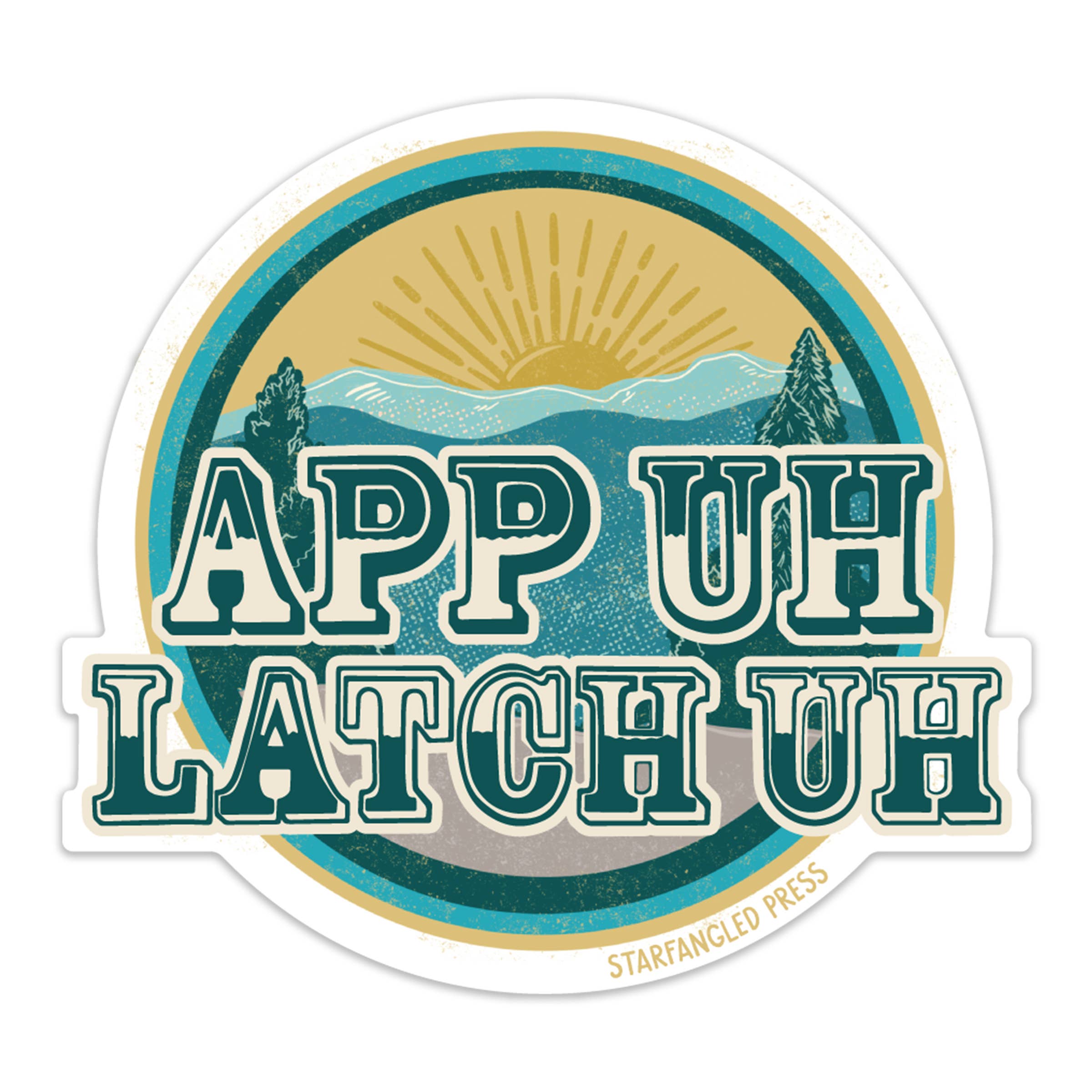 Sticker * Appalachia * APP - UH - LATCH - UH
