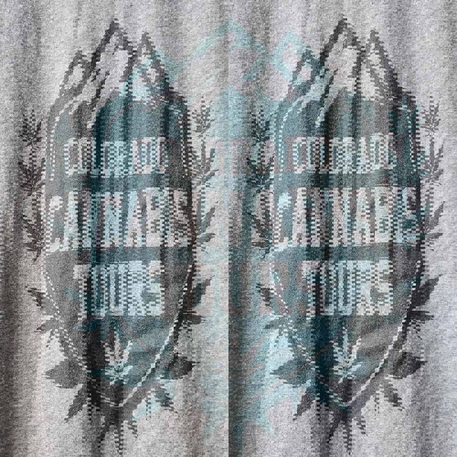 Gildan Men's Grey and Green Plant Daddy Tshirt