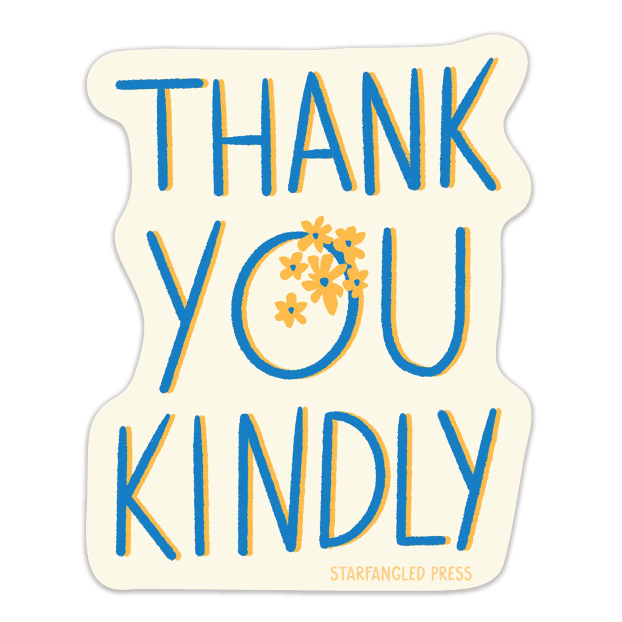 Sticker * Thank You Kindly