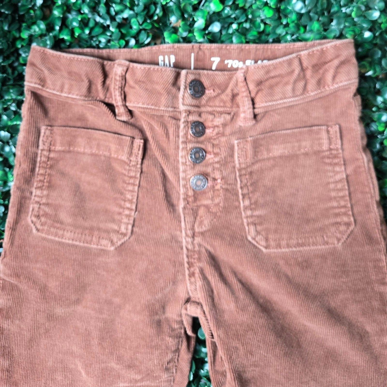 Gap Kids 70's Flare High Rise Corduroy Pants