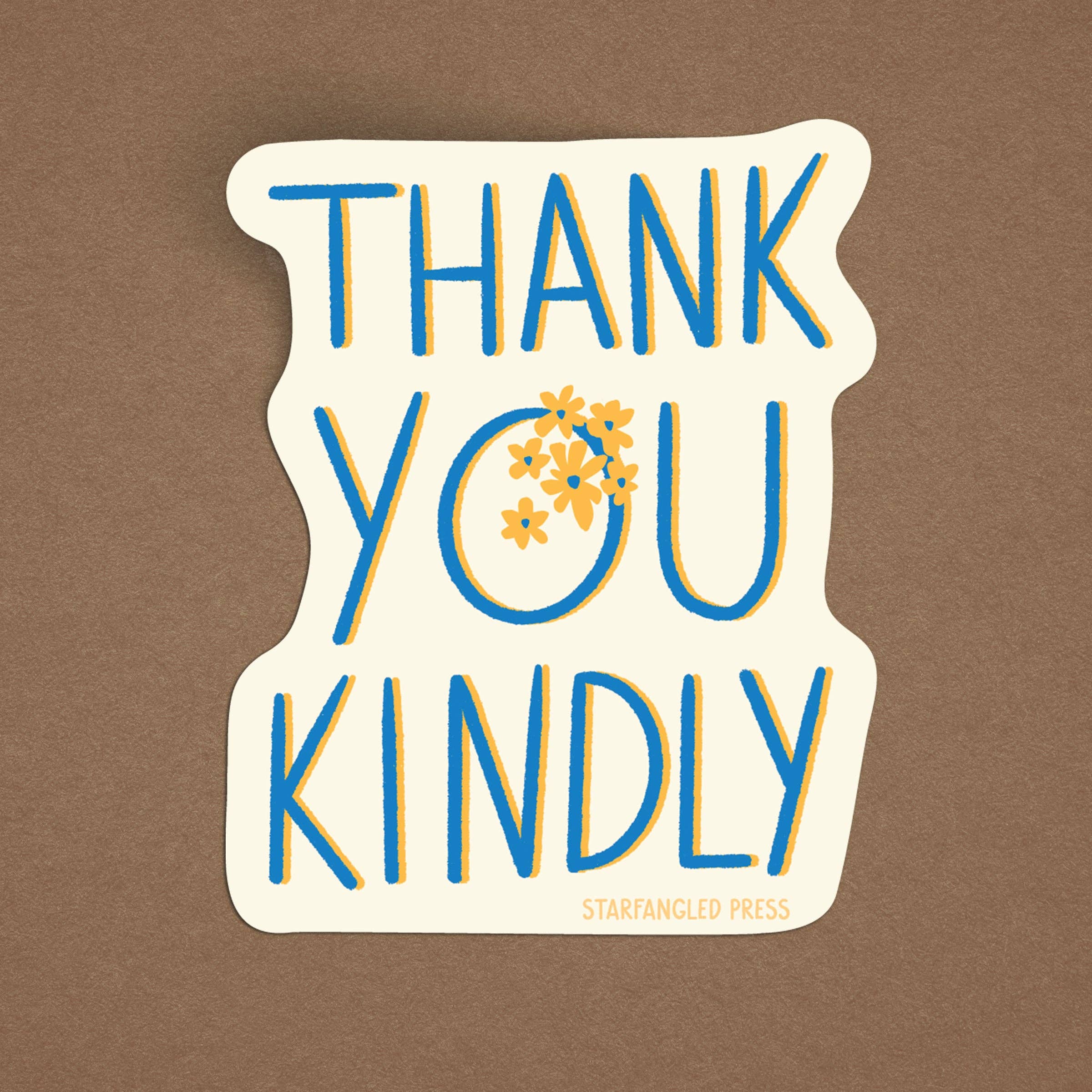 Sticker * Thank You Kindly