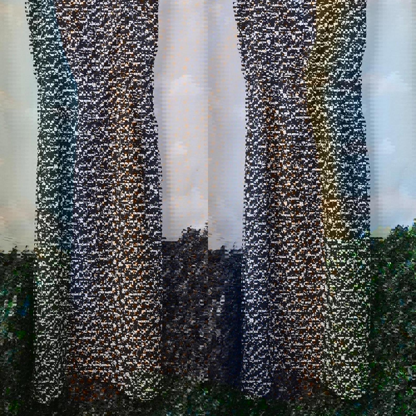 French Connection floral print 90s sundress #floraldress