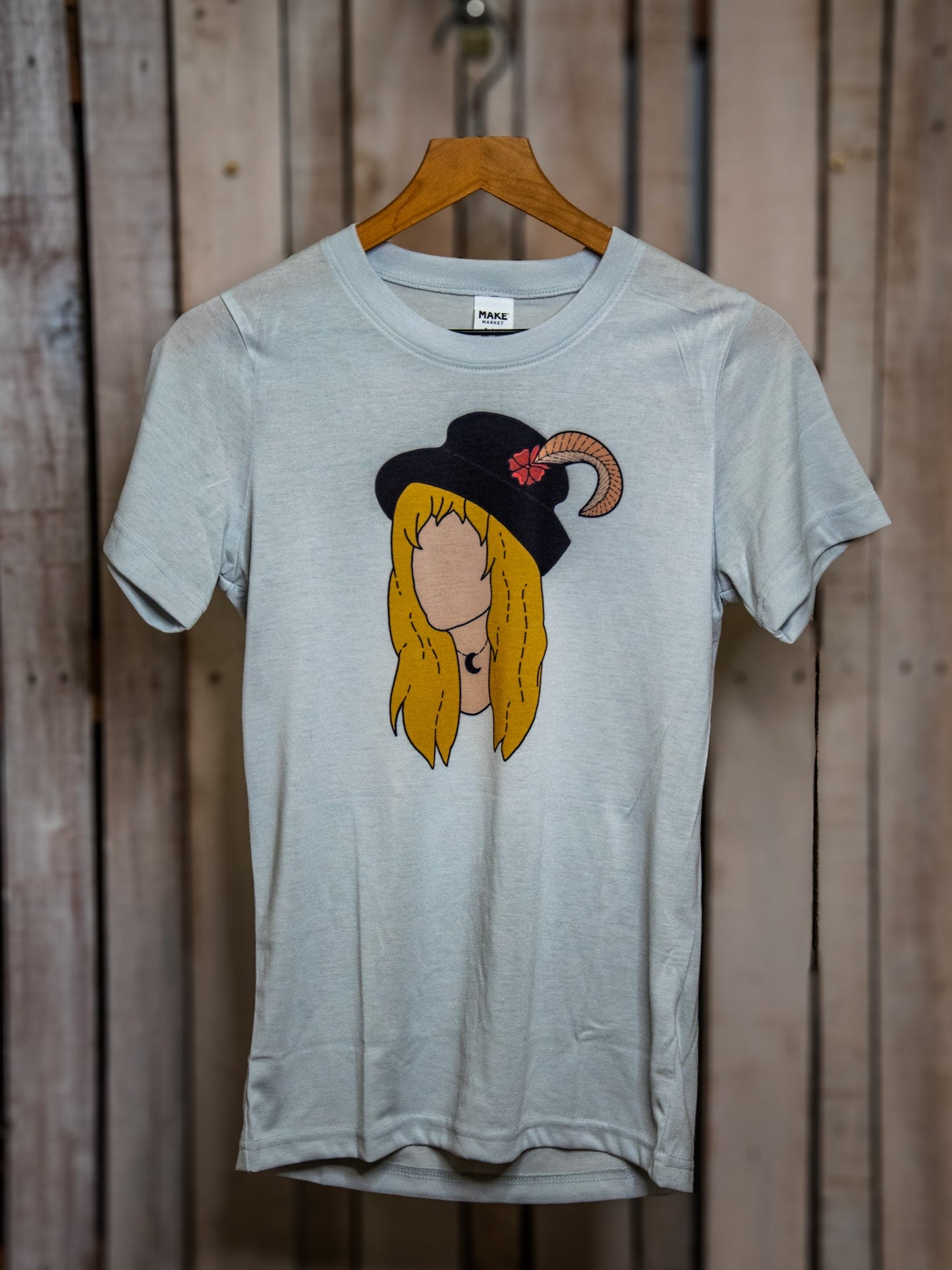 T-shirt | Stevie Icon Shirt | Ready to Ship for Holiday | Handprinted