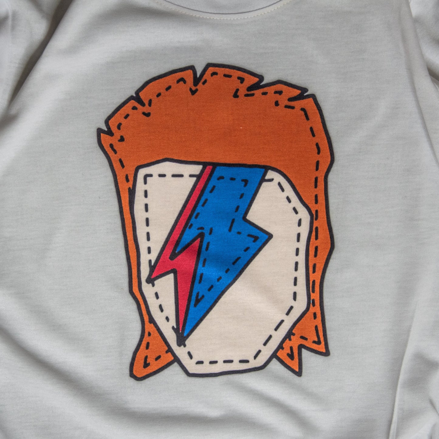 T-shirt | Bowie Icon Shirt | Ready to Ship for Holiday | Handprinted