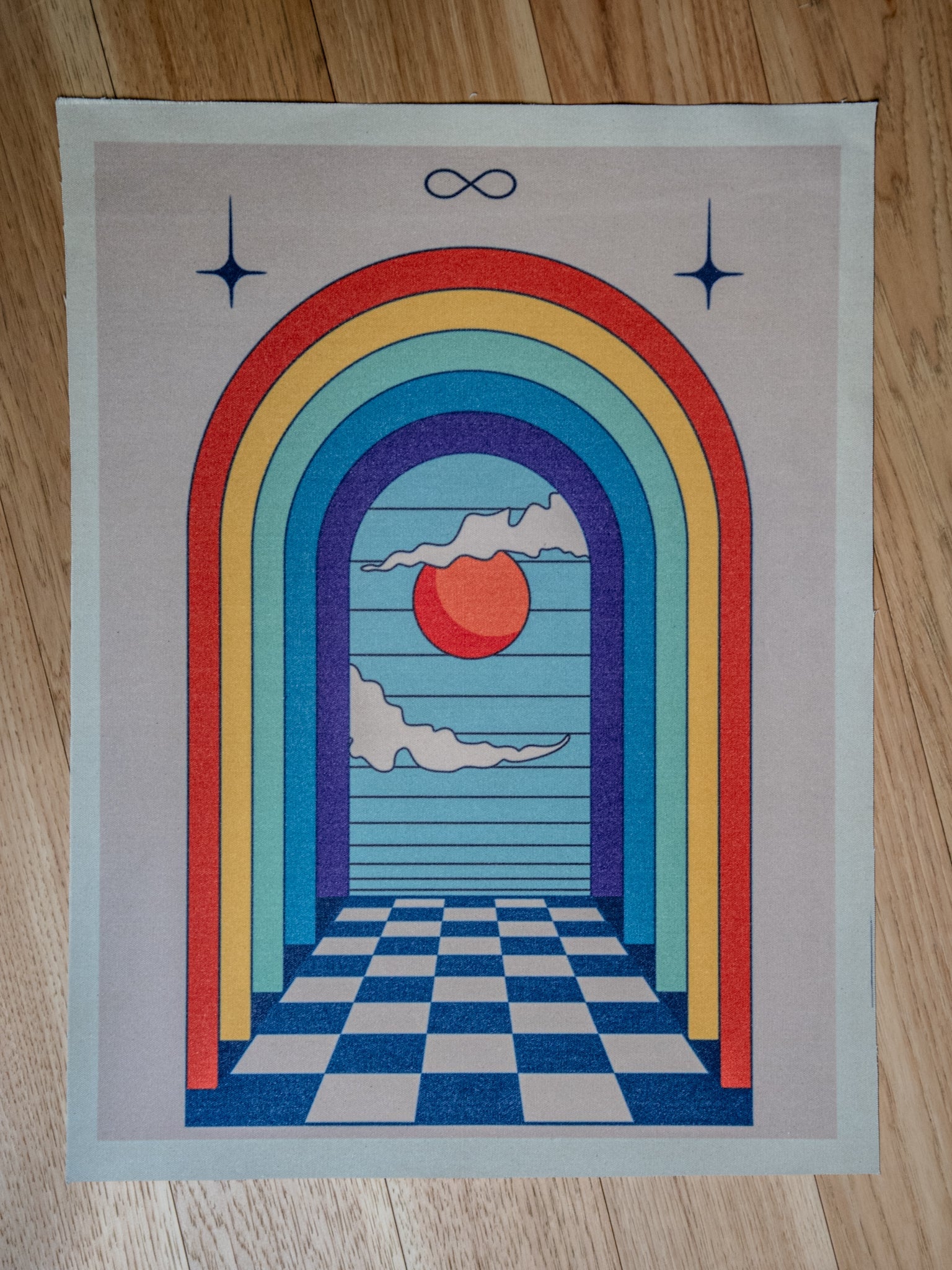 Canvas Banner | Wall Decor | Magic door
