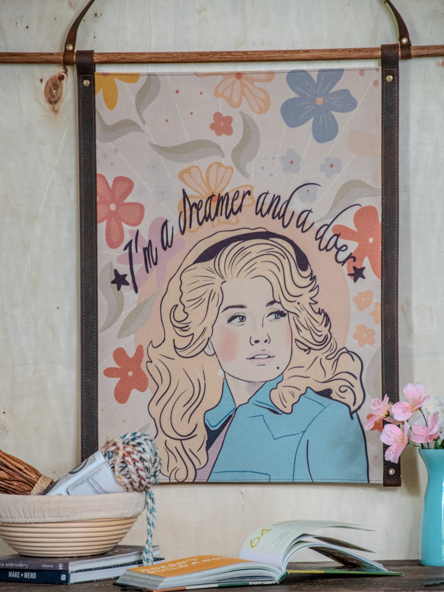 Canvas Banner | Wall Decor | Dolly