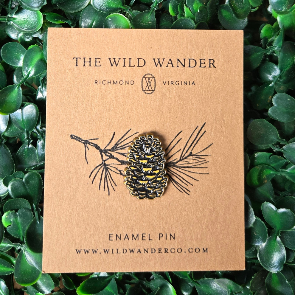 Enamel Pin * Pinecone