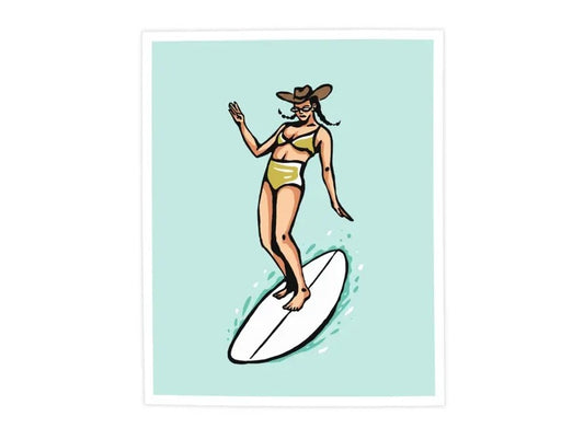 Art Print | Wave Rider | Kamin