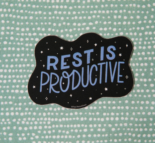 Sticker | Rest is Productive | Free Period Press