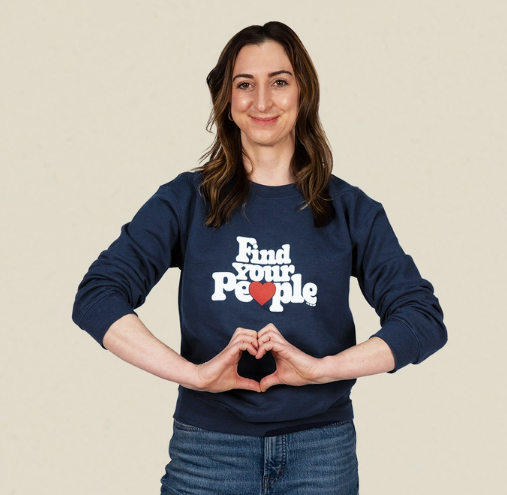 Sweatshirt | Find Your People | Kin Ship Goods