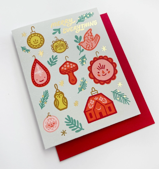 Greeting Card * Merry Everything * Full Size Card
