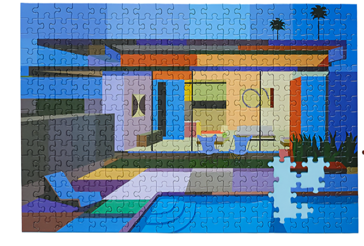 Palm Springs * Used Jigsaw Puzzle * 300 Piece * Curated Secondhand