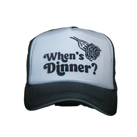 Mesh Trucker Hat * When's Dinner?