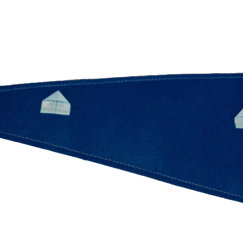 Wild & Free * Felt Pennant * Curated Secondhand  Wall Decor
