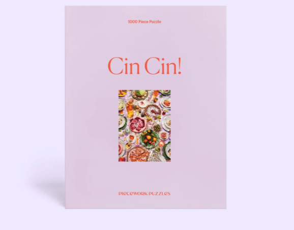 Cin Cin! * Curated Secondhand  * Used Jigsaw Puzzle * 1000 Piece