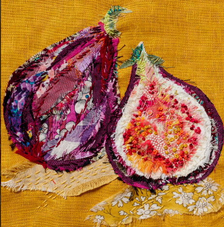 Slow Stitching Figs * Embroidery Kit