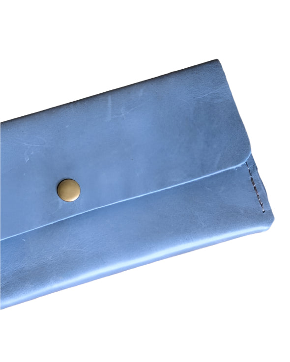 Leather Wallet * Minimalist checkbook wallet * Pocketbook