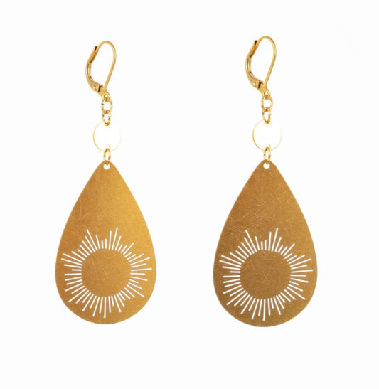 Brass earrings | Altiplano