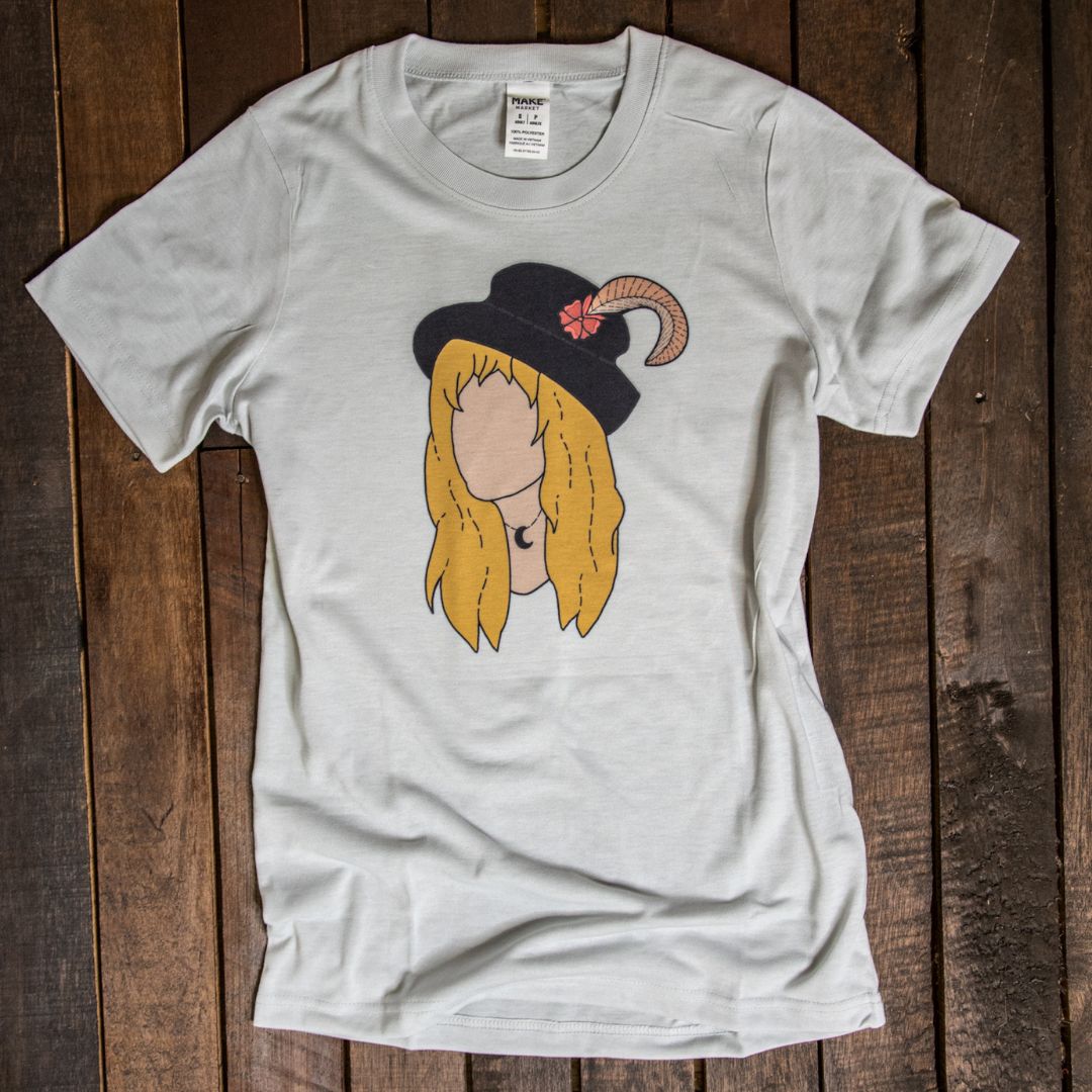 T-shirt | Stevie Icon Shirt | Ready to Ship for Holiday | Handprinted