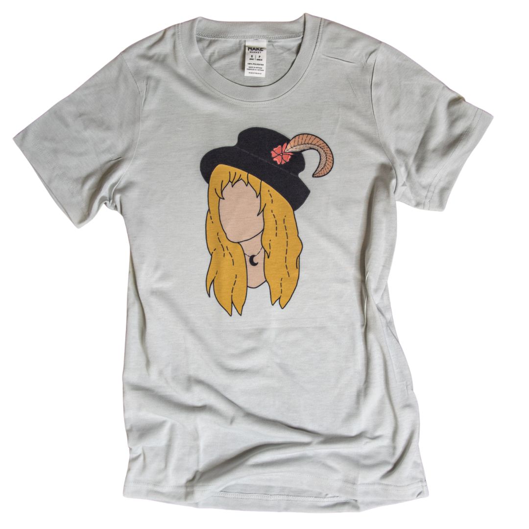 T-shirt | Stevie Icon Shirt | Ready to Ship for Holiday | Handprinted