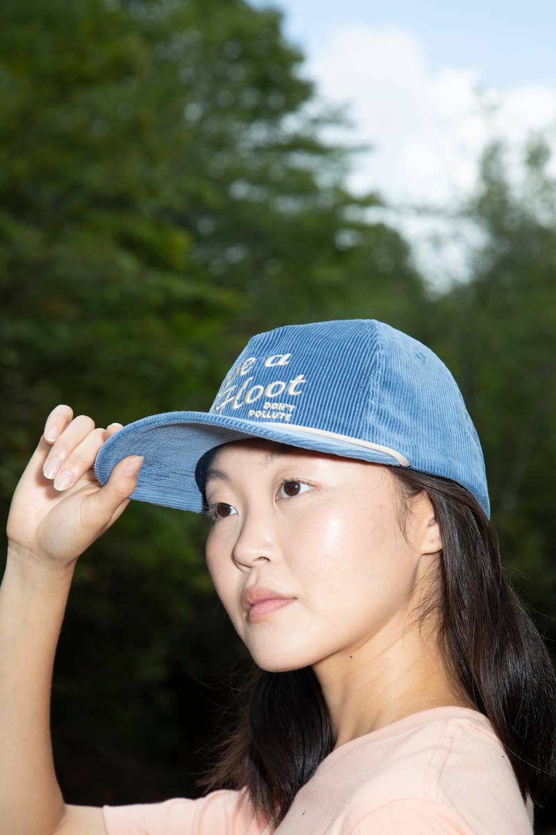 Give A Hoot * 5-Panel Corduroy Hat