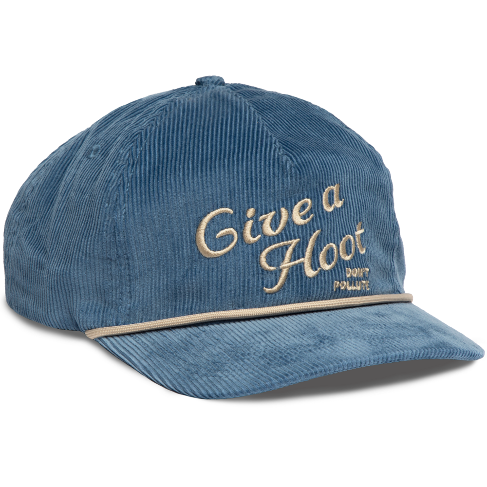 Give A Hoot * 5-Panel Corduroy Hat