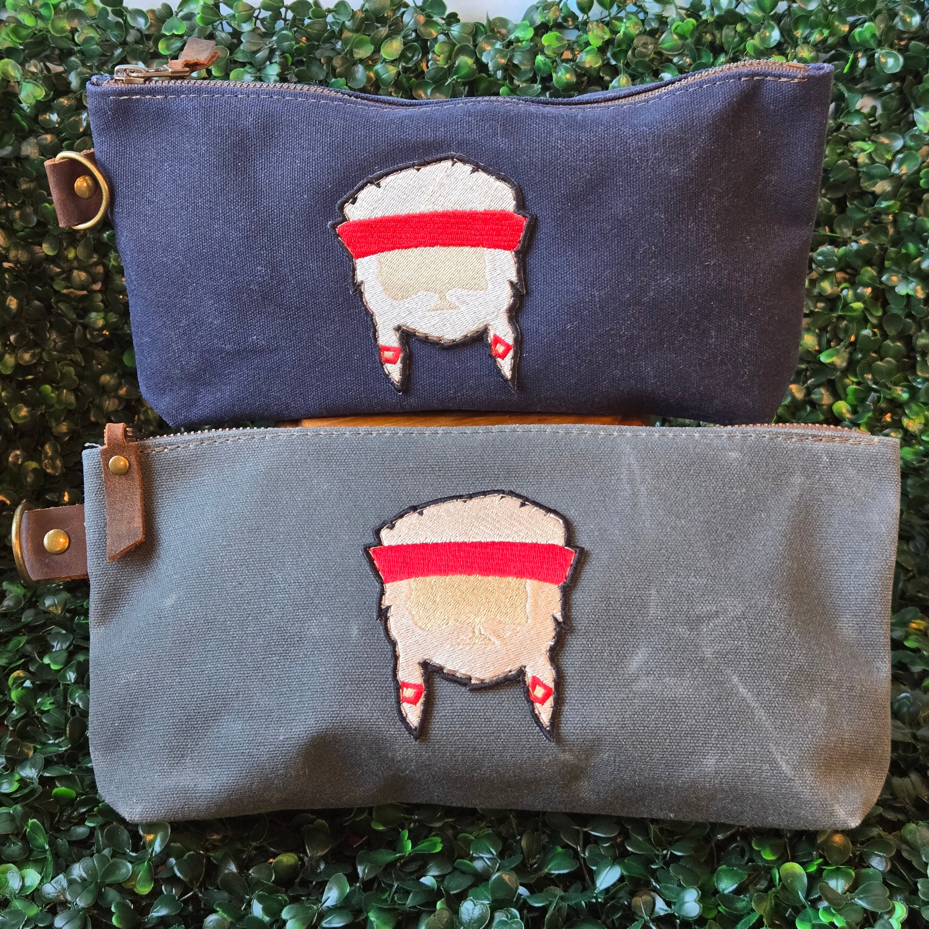 Waxed Canvas Pencil Pouch * Willie