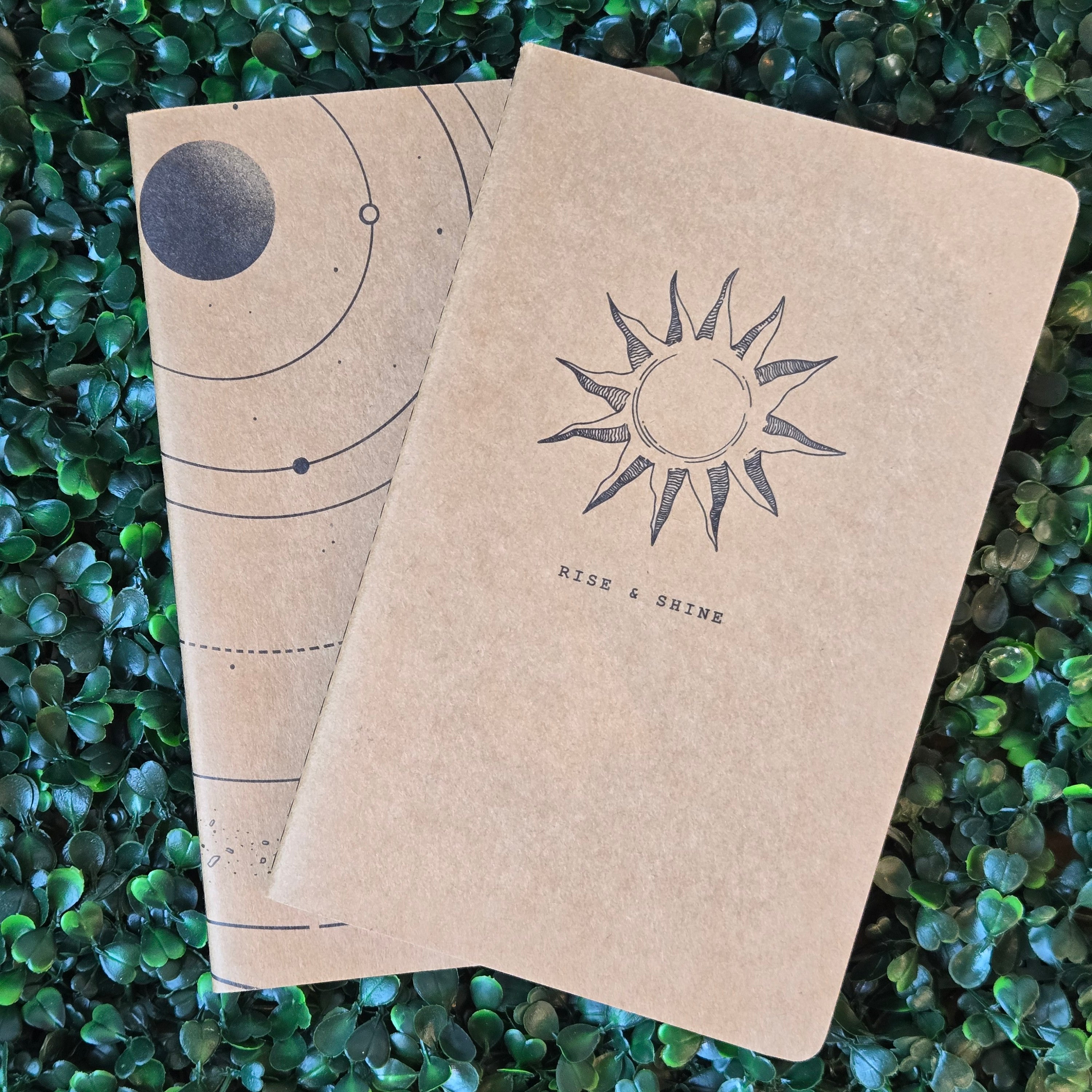 Journal * lined paper * kraft paper solar system