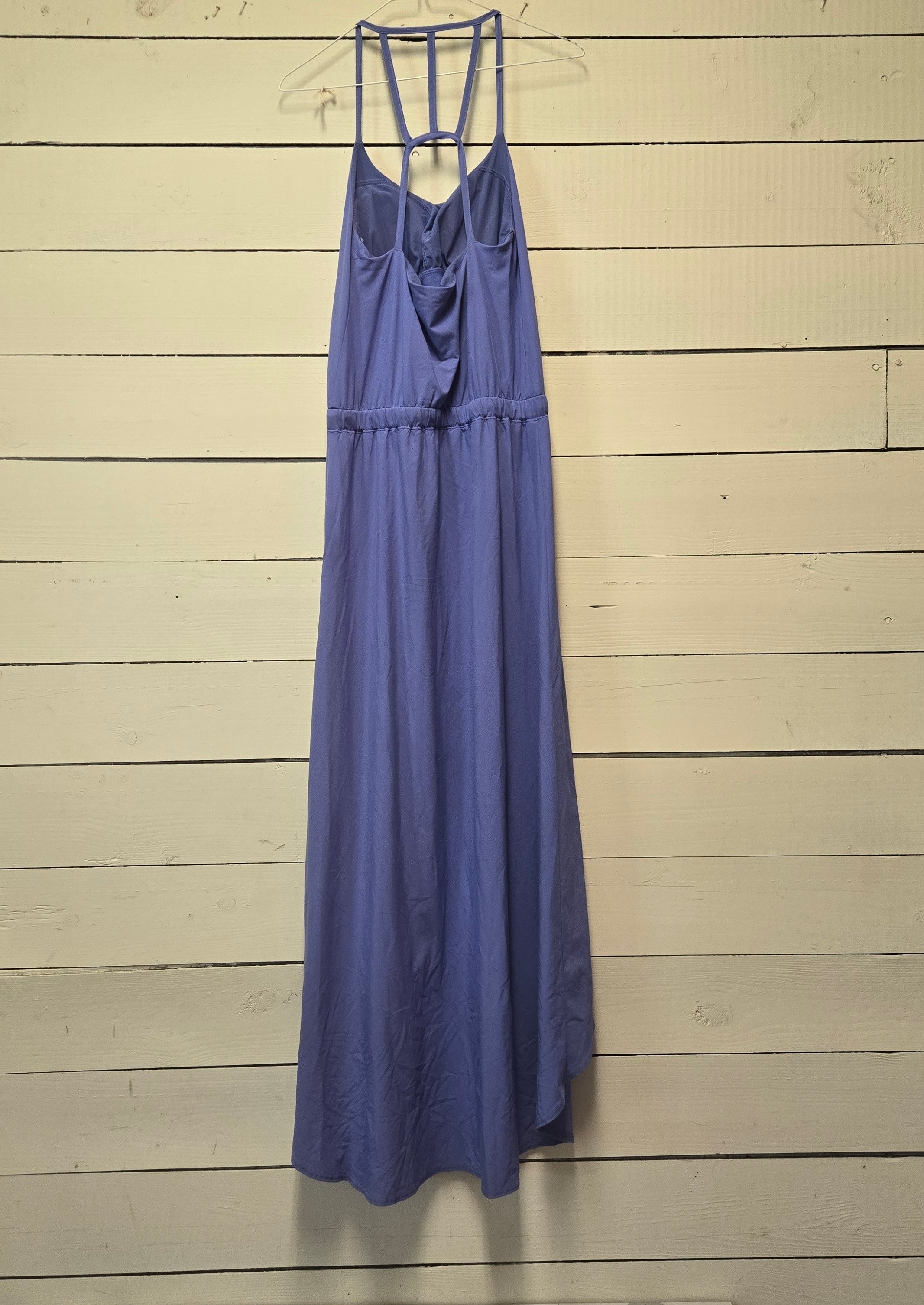 Athleta Lavender Strappy Maxi Dress