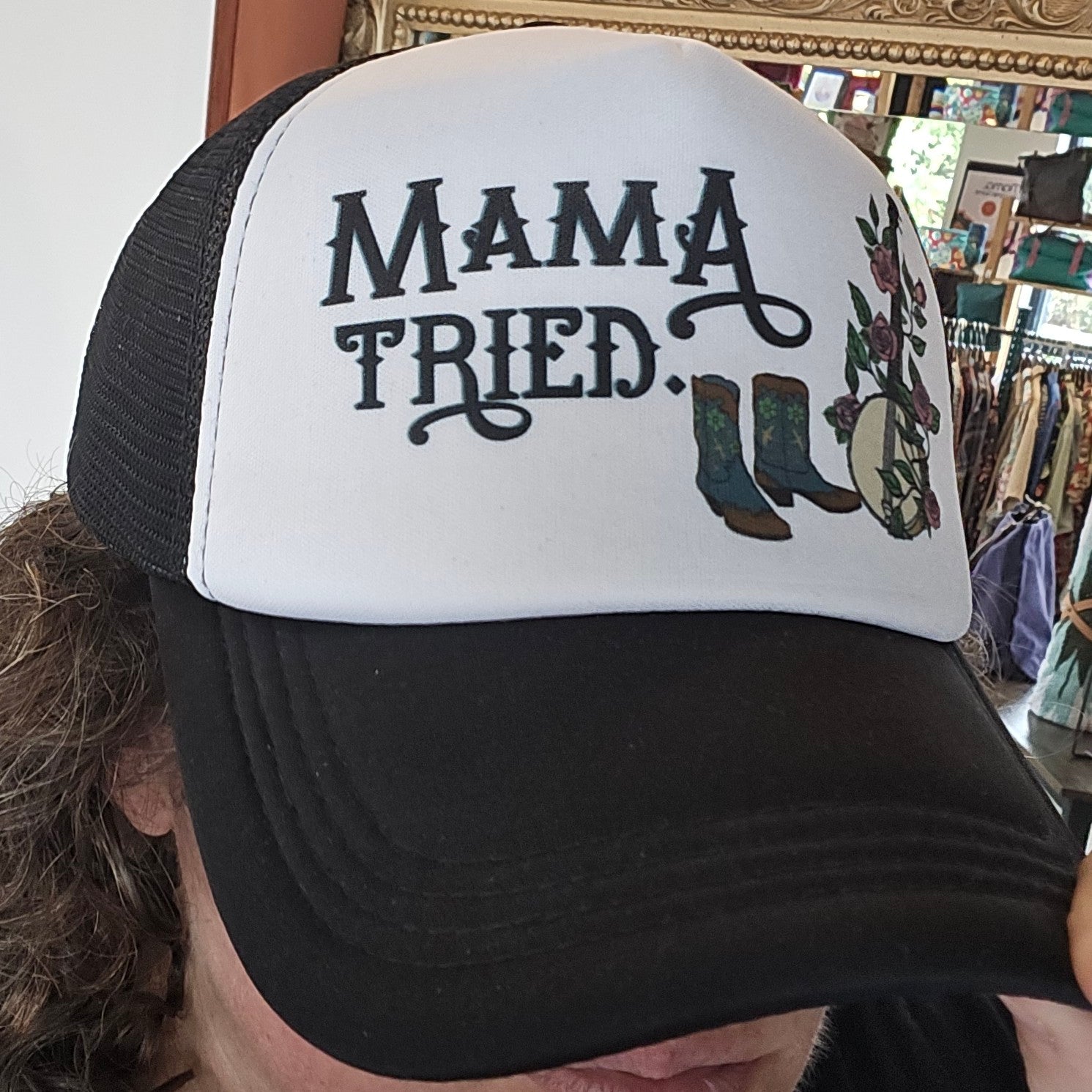 Mesh Trucker Hat * Mama Tried